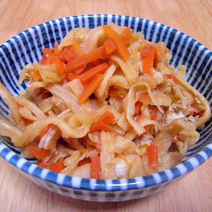 時短 圧力鍋で切干大根 レシピ 作り方 By たまご 楽天レシピ